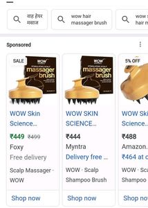 Wow Hair Massager