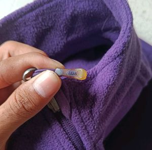 Brand is NEPA Purple Fleece Zip-Up Jacket OG