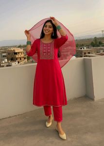 PRETTY PINK KURTA