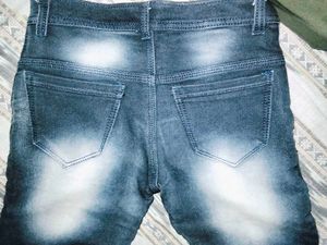 Stylish Light Wash Denim Jeans