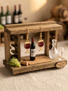Cute Wine Glass Earrings