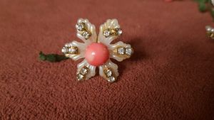 Vintage Flower Earrings- Set  Of 6