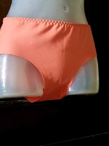 Coral High-Waisted Briefs 34  size