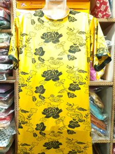 Floral Print Night Suit