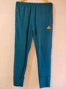 Women's Pack of 1 Blue Solid Trackpants |Activewear| Gymwear|Sportswear| Active Bottomwear