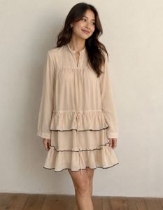 Tiered Ruffle Mini Dress