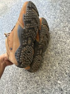 Woodland Brown Casual Shoes
