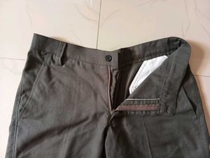 Men's Grey Casual Pants