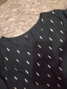 Elegant Black Kurta Set with Dupatta