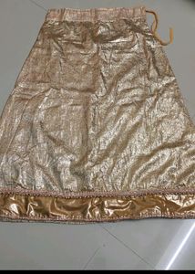 Front Slit Cut Kurta With Skirt