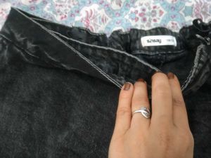 Brand New Denim Skirt With Attached Shorts
