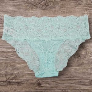 George Mint Lace Hipster Panties