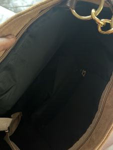Savana Cute Brown HOOTO Tote Bag