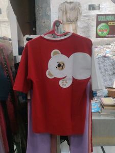 Red &amp; White T-Shirt