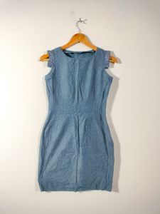 Blue Casual Dresses (Women's)