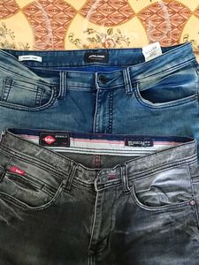 Men's Stylish Denim Jeans (2 Pairs)