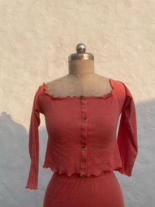 Coral Two-Piece Set