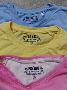 Bundle of 3 Girls' T-Shirts