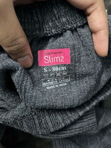Pleated Slim Warmer pants