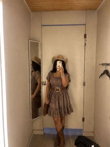 Leopard Print Mini Dress