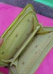 Elegant Tan Clutch Bag