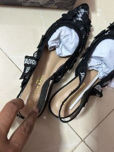 Dior J'Adior Slingback Flats