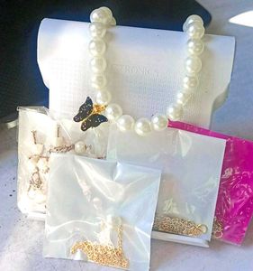 Set of 5 Pearl Necklace Jewellery