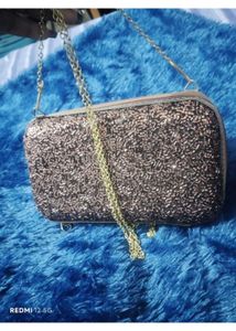 Sparkling Beaded Clutch Bag