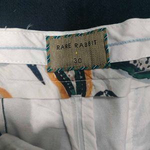 Classic White Lyocell Shorts