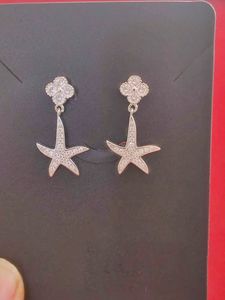 925 Silver Earings Wth Hallmark For Women
