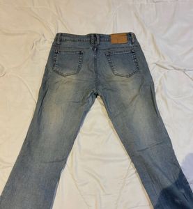 Light Wash Flare Jeans