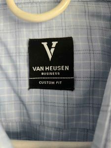 VAN HEUSEN BUISNESS Checked Pattern Shirt 42"