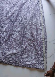 Elegant Lavender heavy lehnga choli set