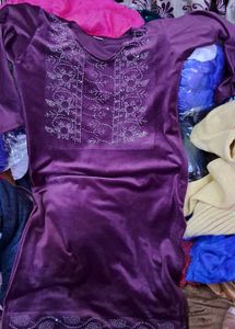 New Velvet Kurti