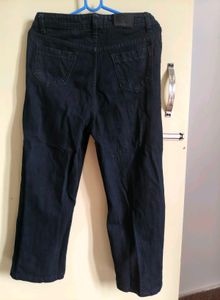 Dark Wash Straight Leg Jeans