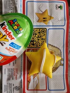 Star Super Mario Kinder Joy Toy