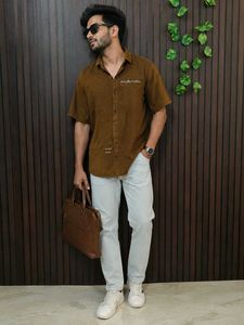 Men's Casual Shirt and Pants Set