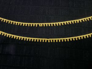 Gold-Plated Anklets