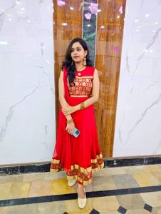 Elegant Red Kurta Set
