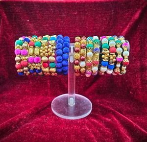 Vibrant Thread Bangles Set ( combo of 4 for 200)