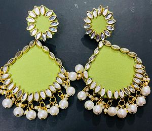 Fancy Party Wear Have Long Size Earrings
