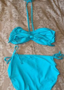 tie up bikini set