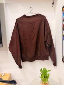 Brown SHEIN Missguided Sweatshirt
