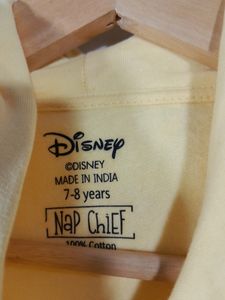 Nap Chief Yellow Printed sweatshirt(Girls)
