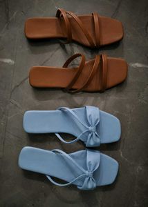 Stylish Flat Sandals - Multiple Colors