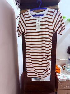Striped Round Neck T-Shirt