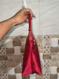 Chic Red Handbag