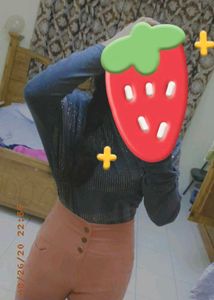 High-Waisted Pink Trousers