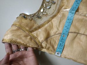 Golden blouse