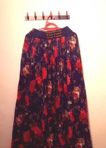 Boho Floral Maxi Skirt